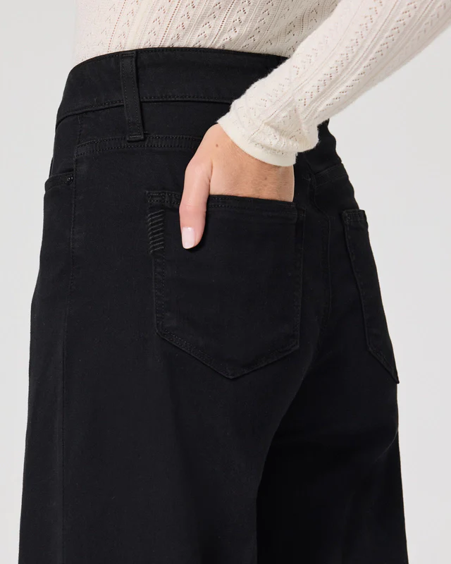 Anessa 31" Wide Leg in Black Shadow - Image 5