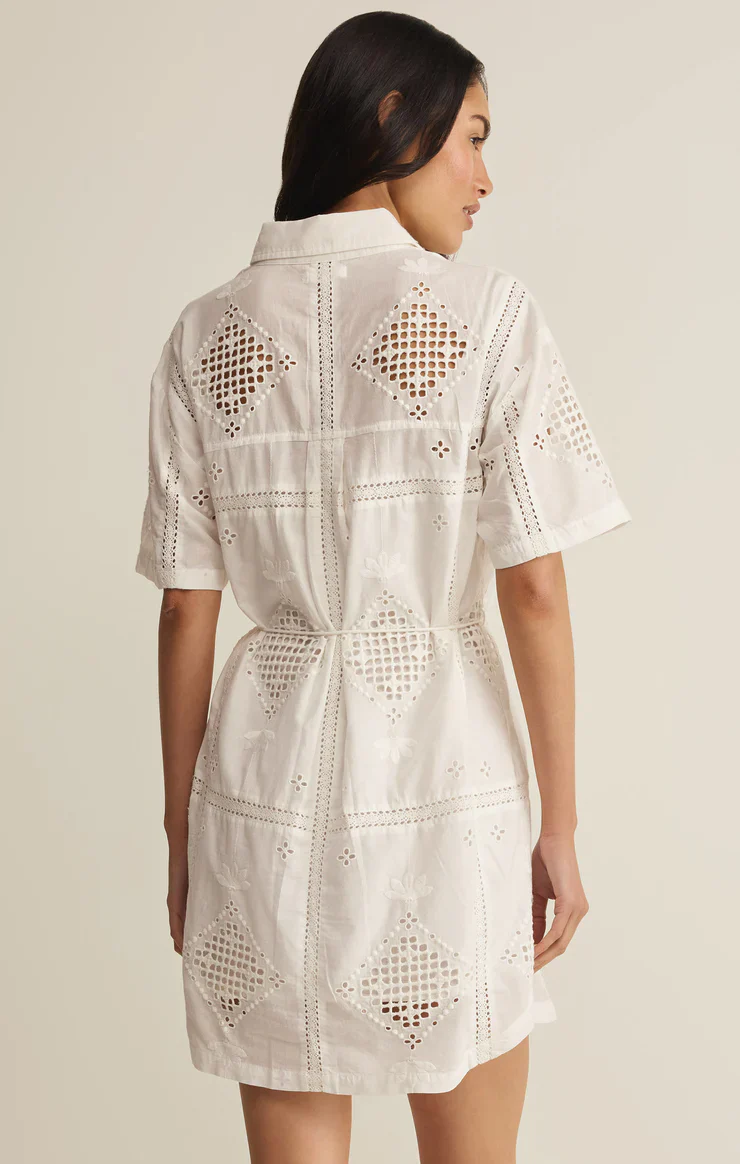 Annabelle Eyelet Dress - Image 2