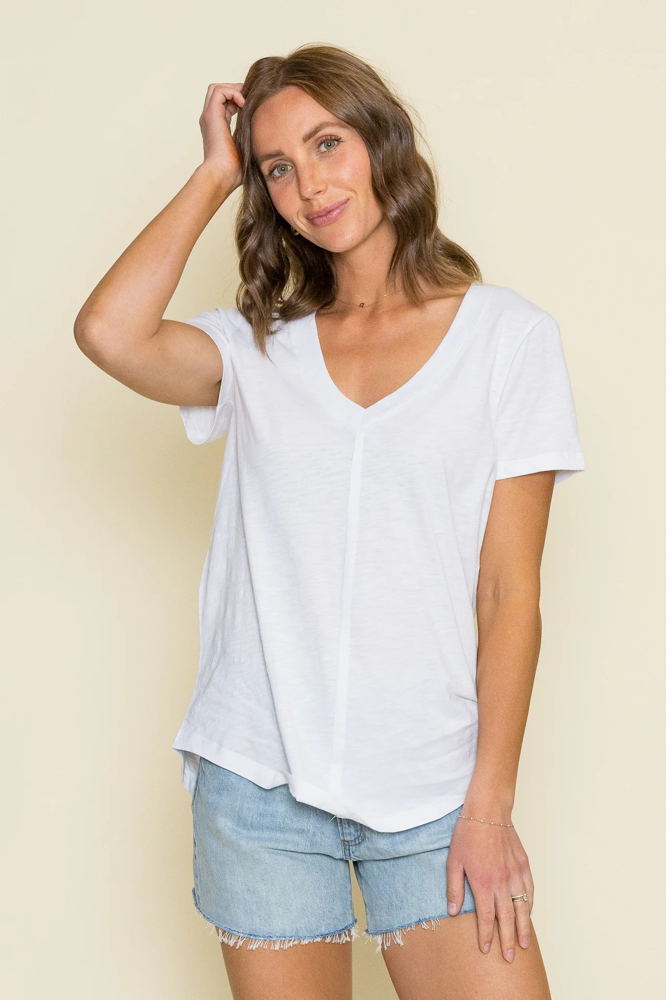 Asher V-Neck Tee - Image 5