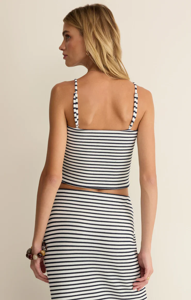 Caffari Stripe Tube Top - Image 7