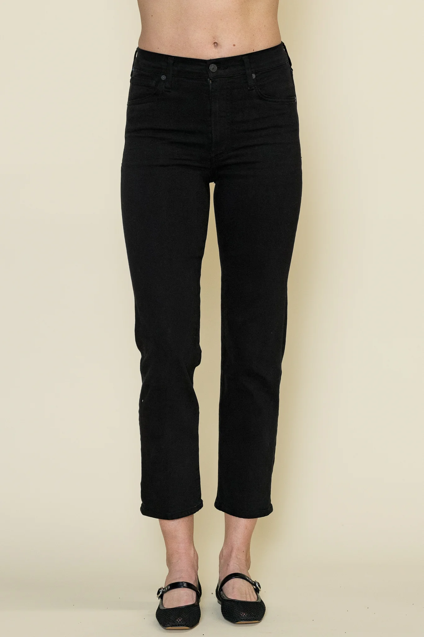 Caia Straight in Plush Black