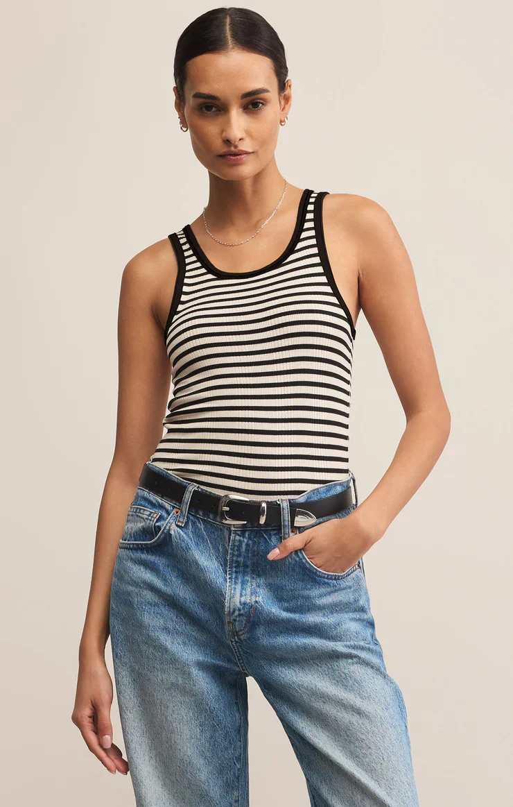 Classic Striped Scoop Tank - Image 5