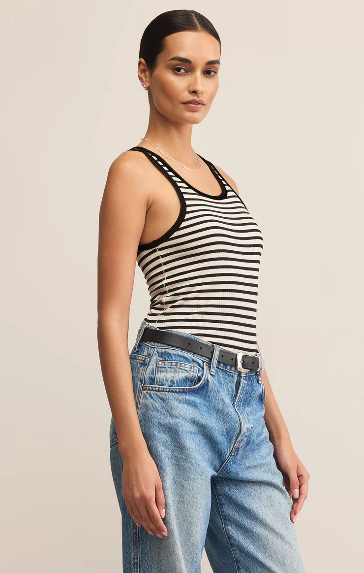Classic Striped Scoop Tank - Image 7
