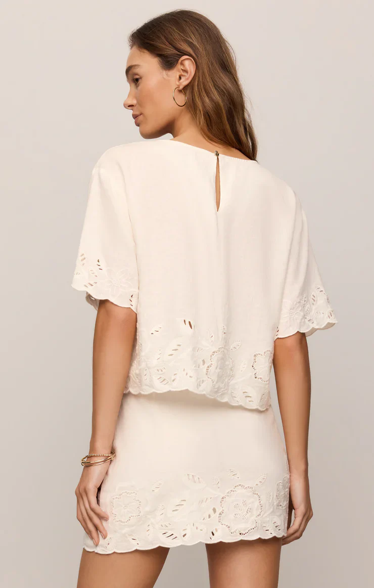 Daya Embroidered Top - Image 4