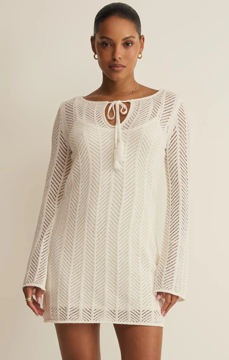 Falling Waters Crochet Dress