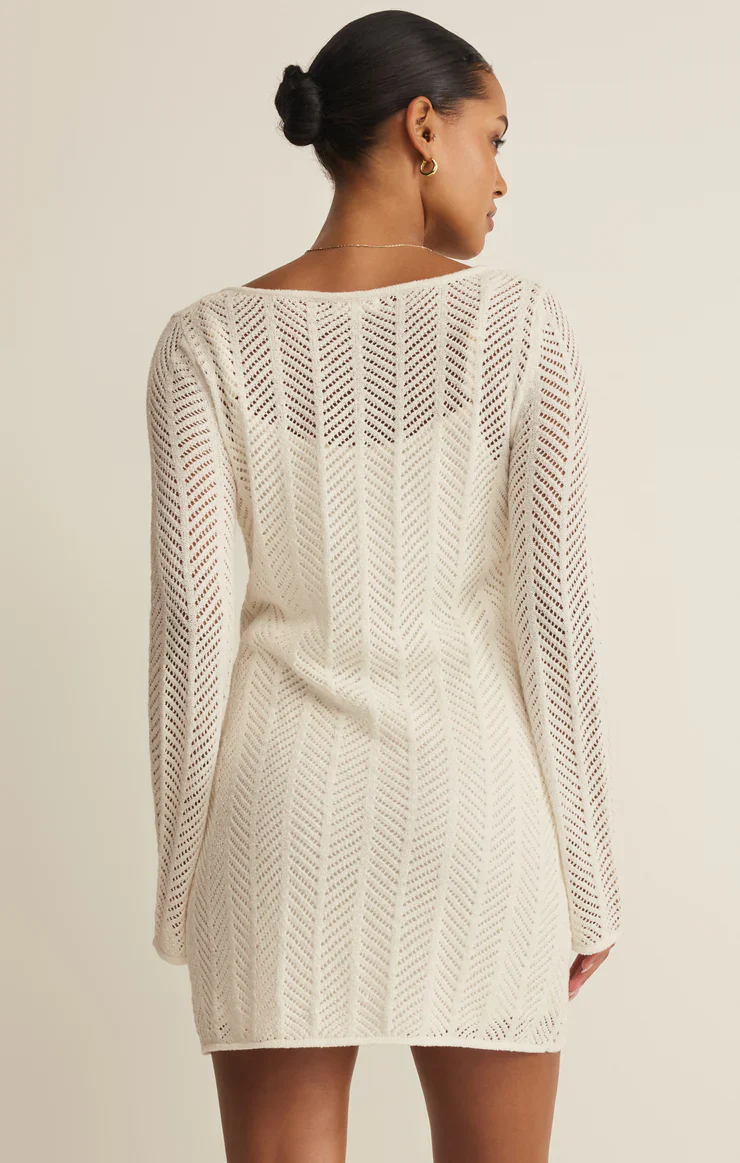 Falling Waters Crochet Dress - Image 4