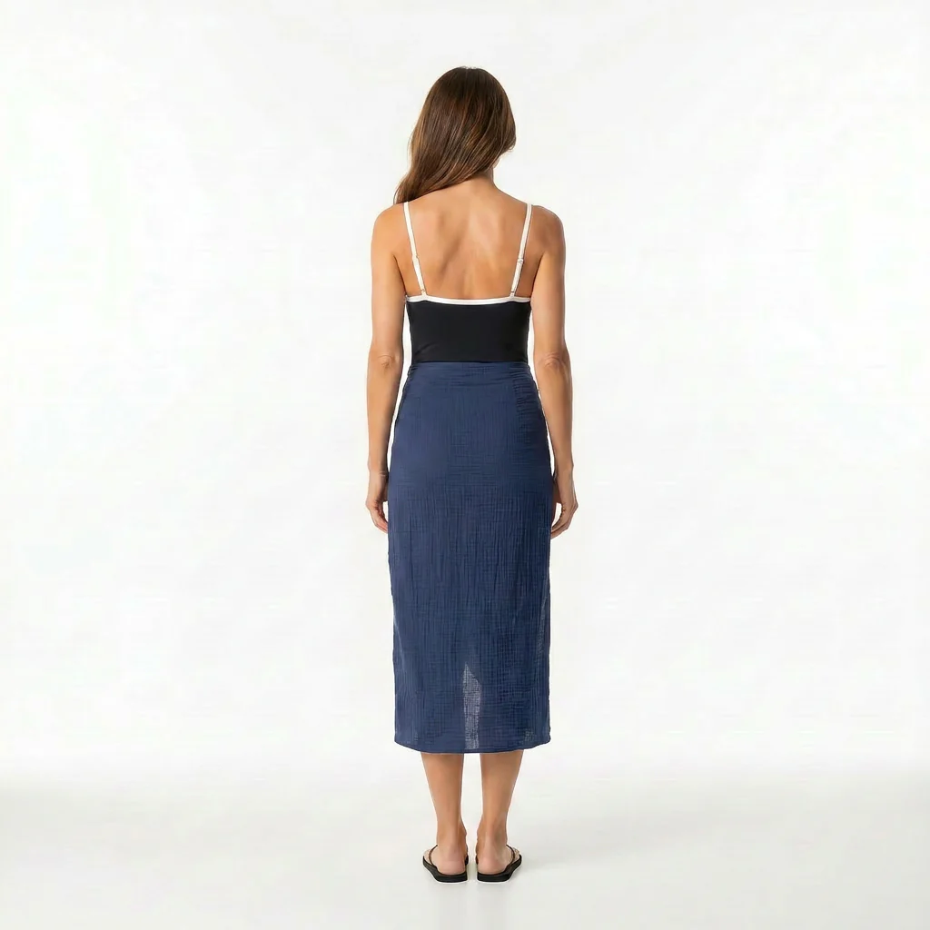 Faux Sarong Skirt - Image 6