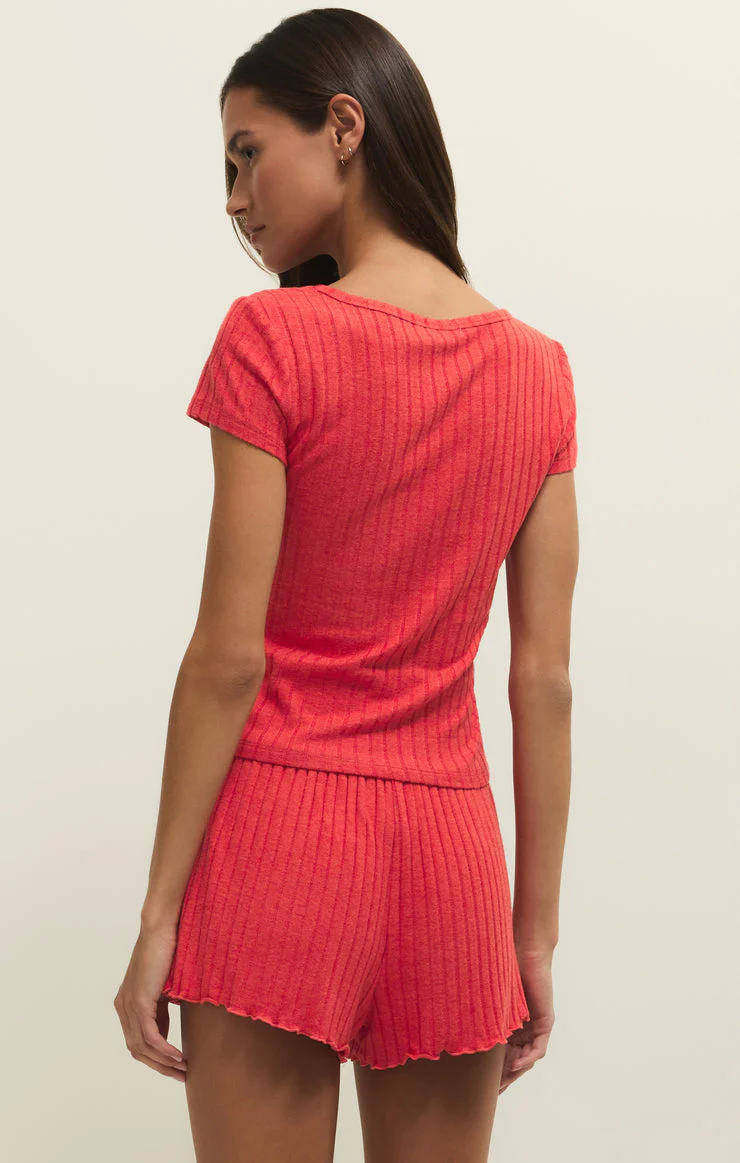Flower Market Rib Tee - Image 4