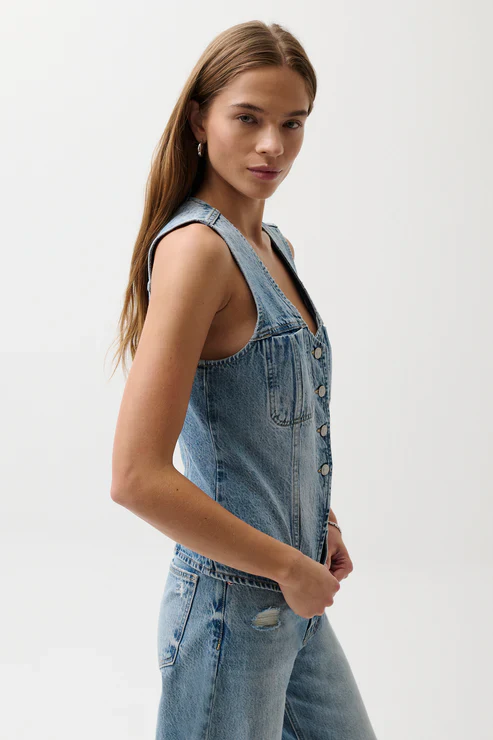 Gia Denim Vest - Image 2