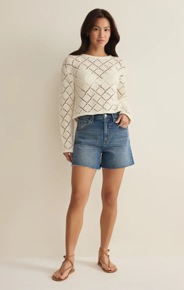 Hullen Crochet Sweater - Image 3