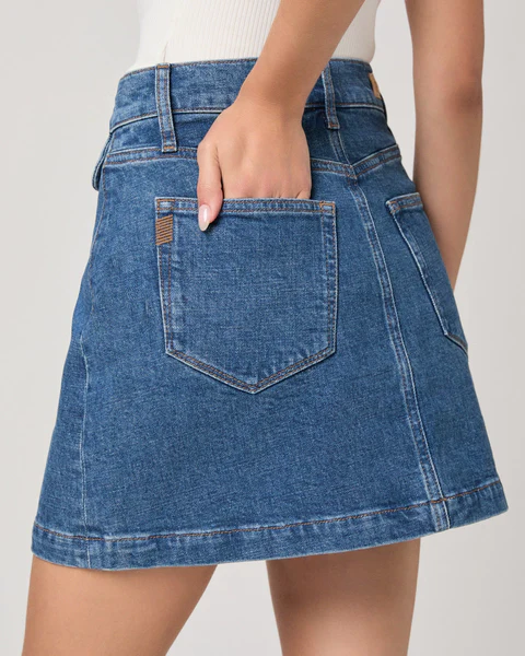Janelle Skirt in Laguna - Image 5
