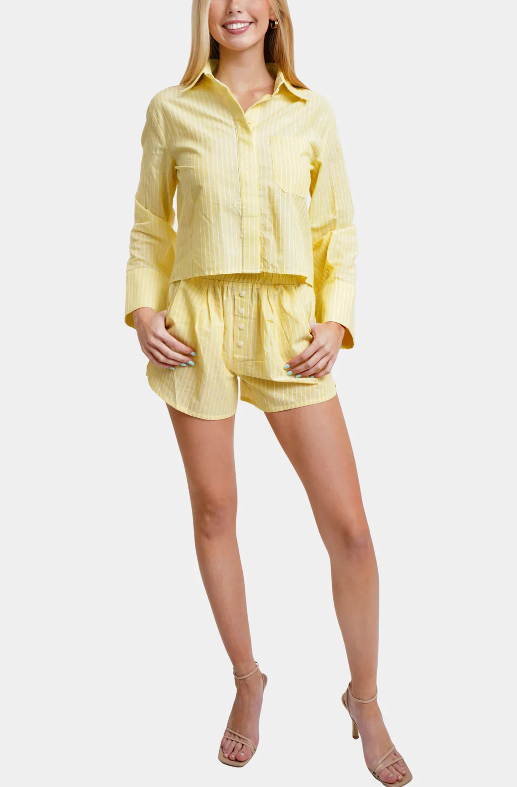 Kyle Crop Button Up - Image 2