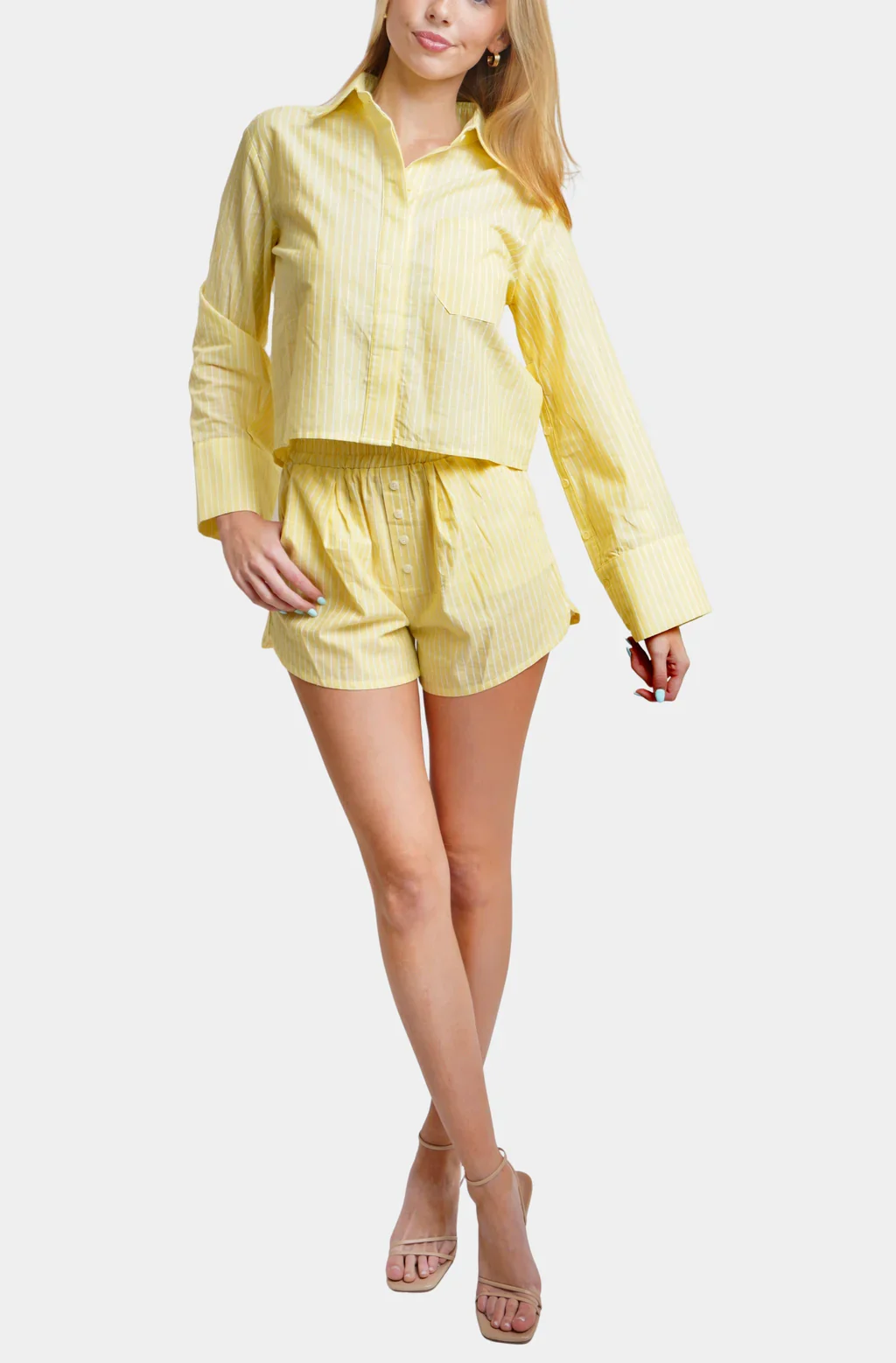 Kyle Crop Button Up - Image 3