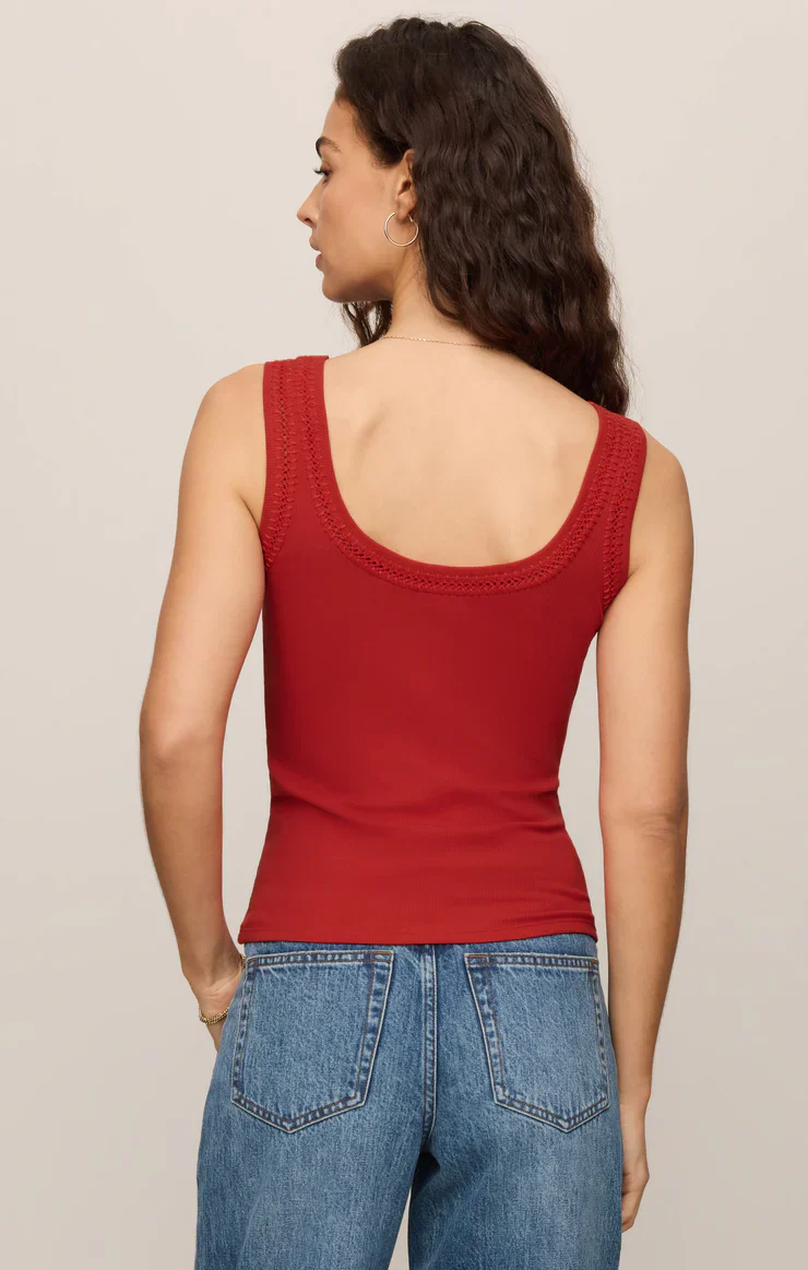 Larkin Embroidered Tank - Image 3
