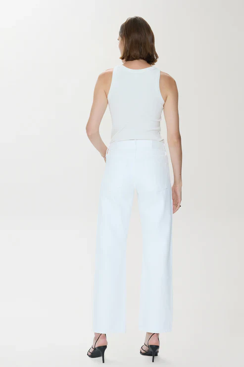 Lexi Bowed in Vivid White - Image 3