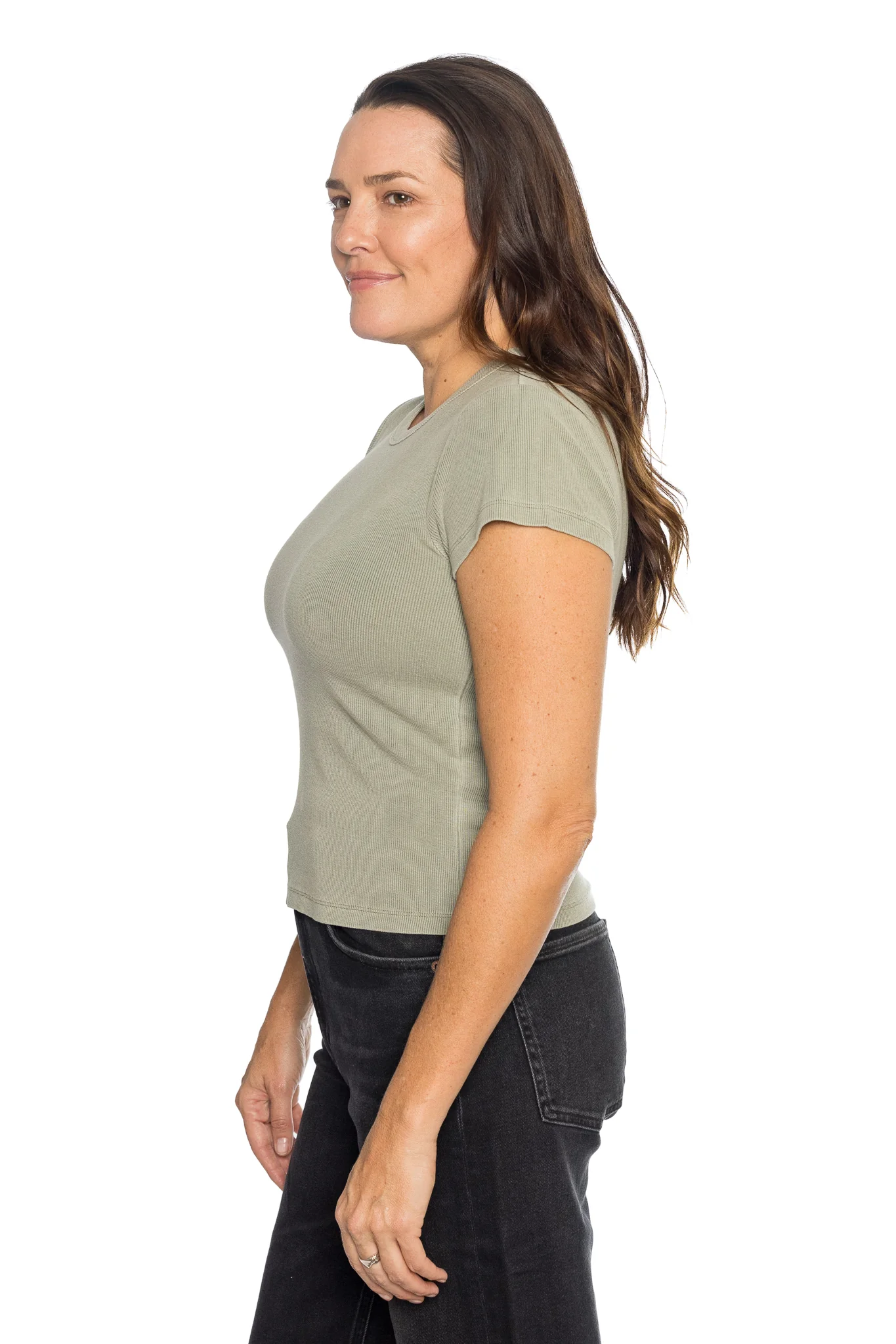 Lexi Rib Sun-In Crew Tee - Image 20