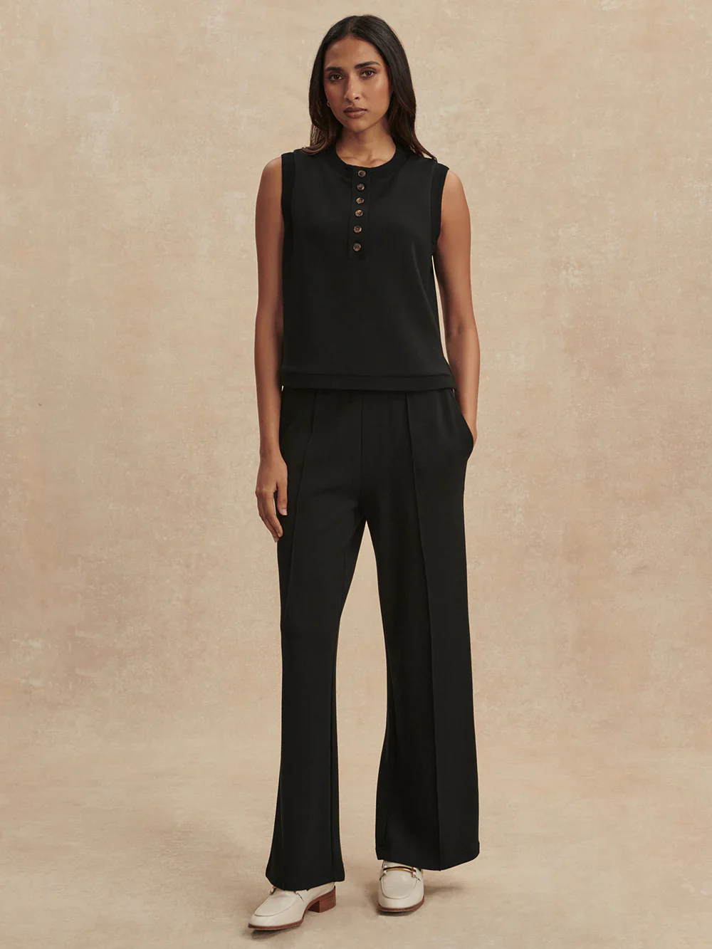 Marla Button Placket Tank - Image 2