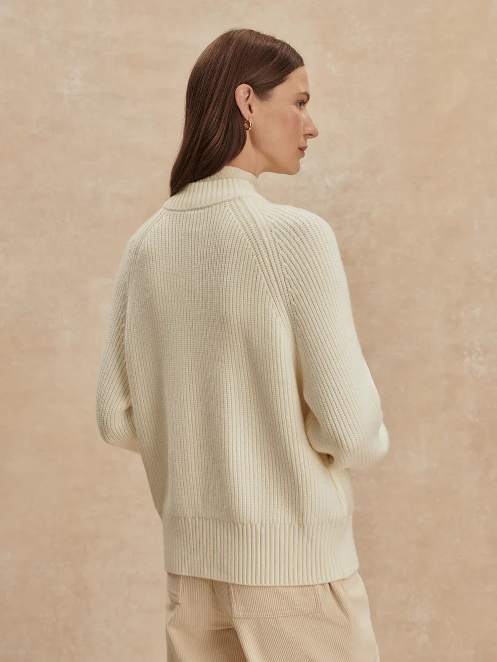 Milo Zip Through Knit Jacket - Image 4