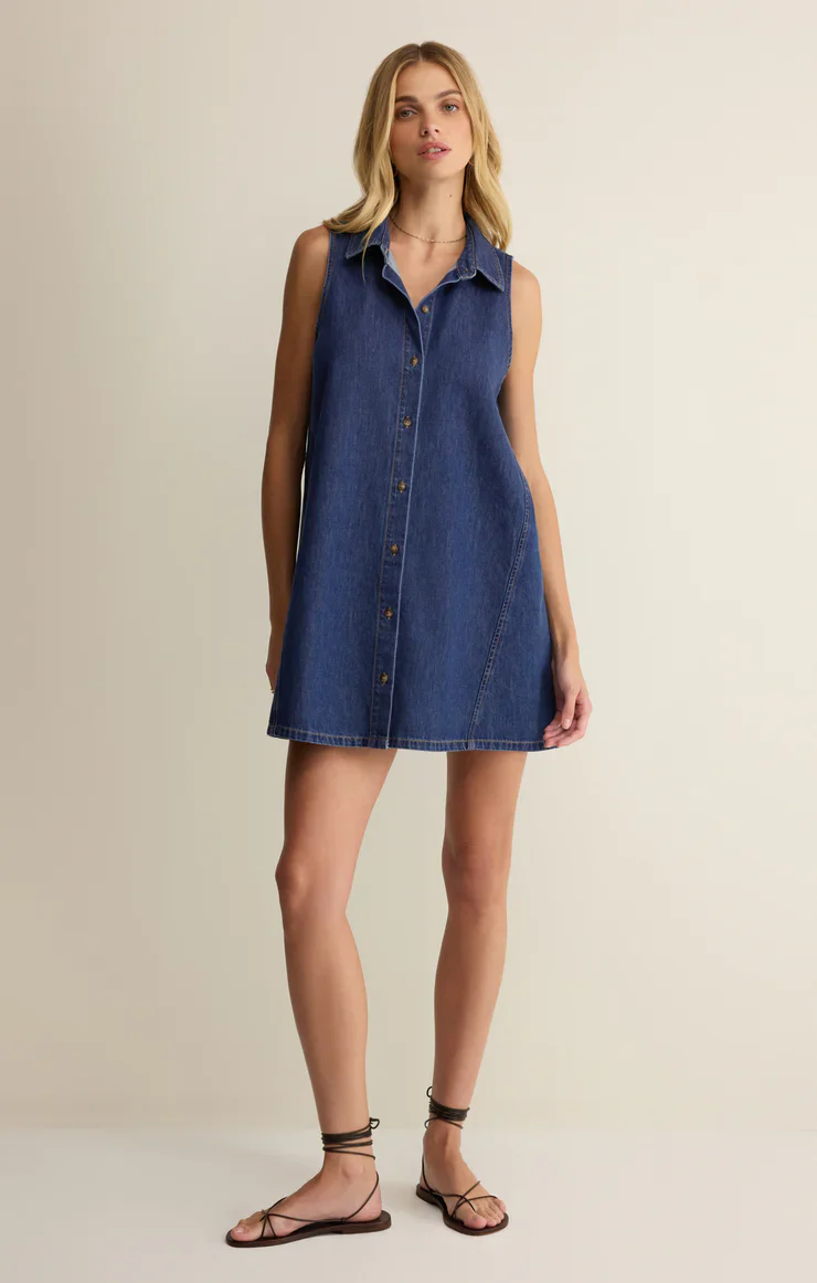 New Day Denim Mini Dress - Image 2