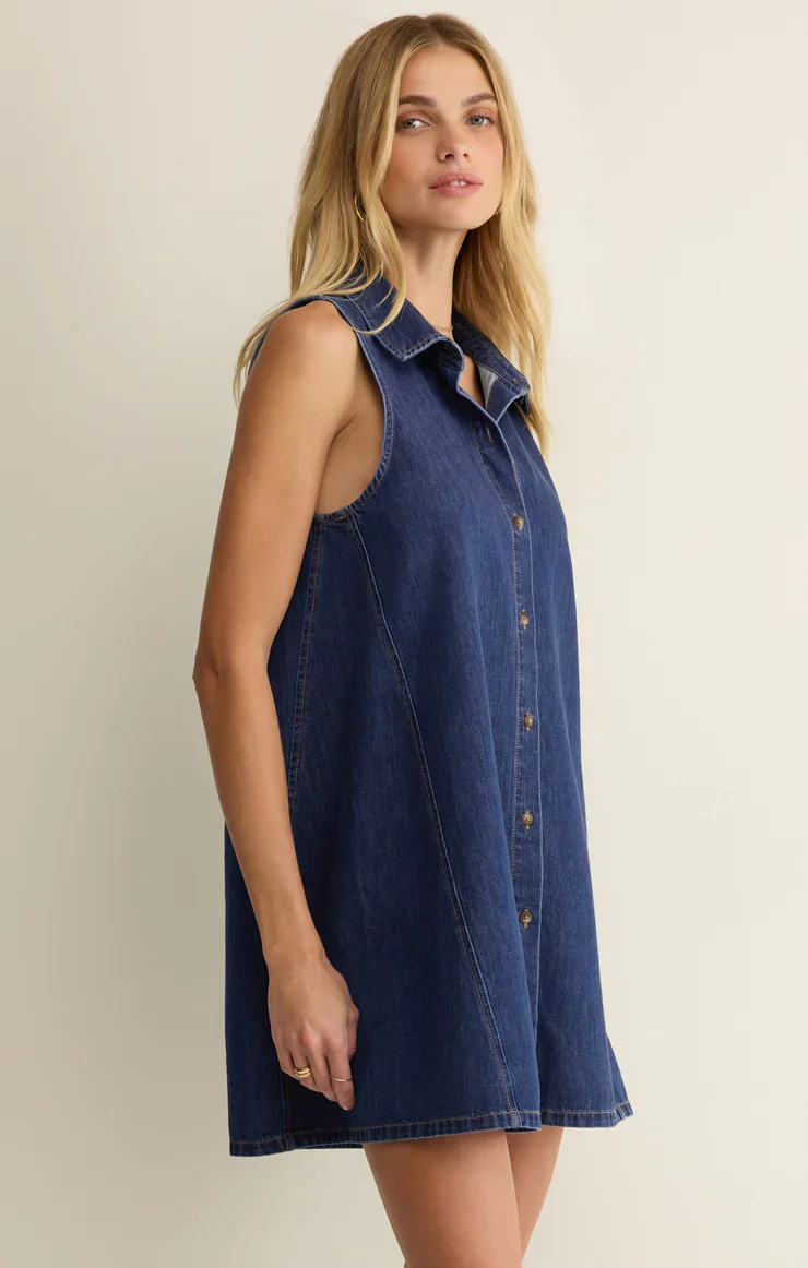 New Day Denim Mini Dress - Image 3