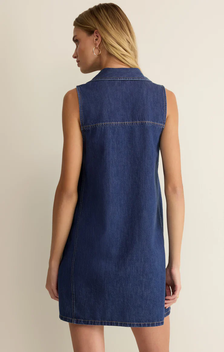 New Day Denim Mini Dress - Image 4