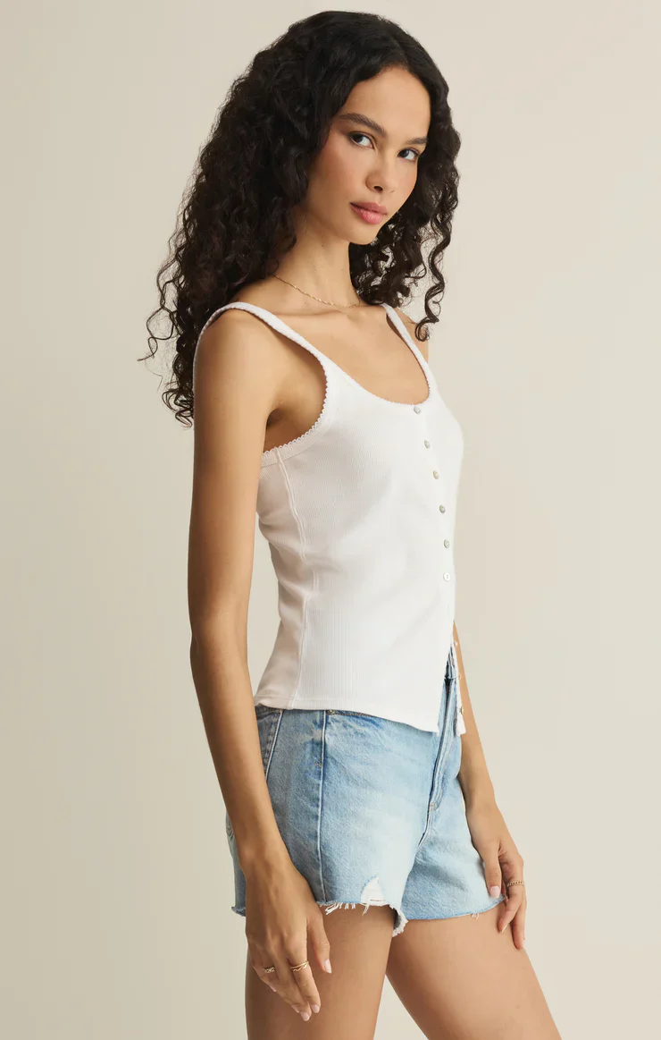 Niko Scallop Rib Tank Top - Image 7