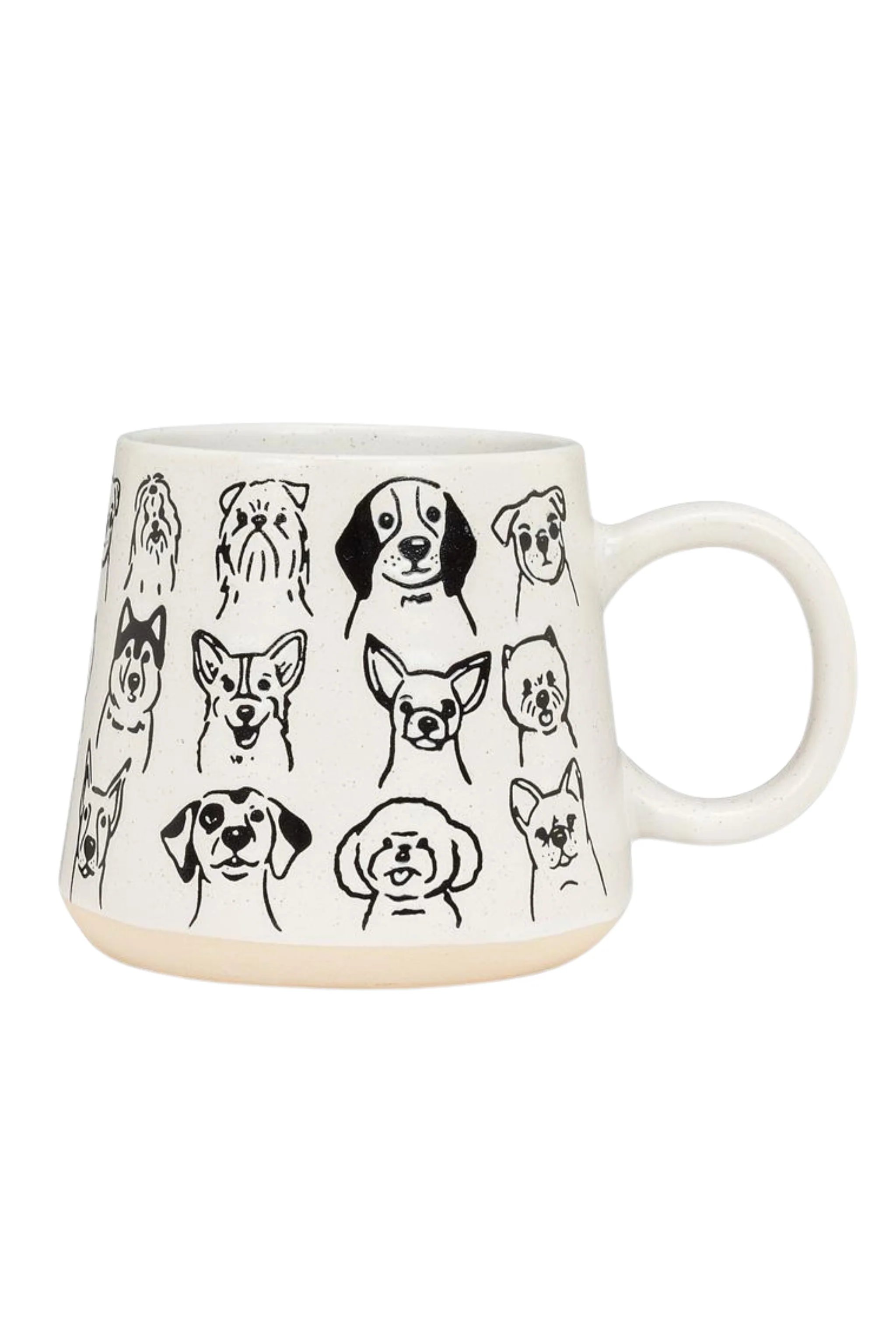 Oversized Mug with Dogs