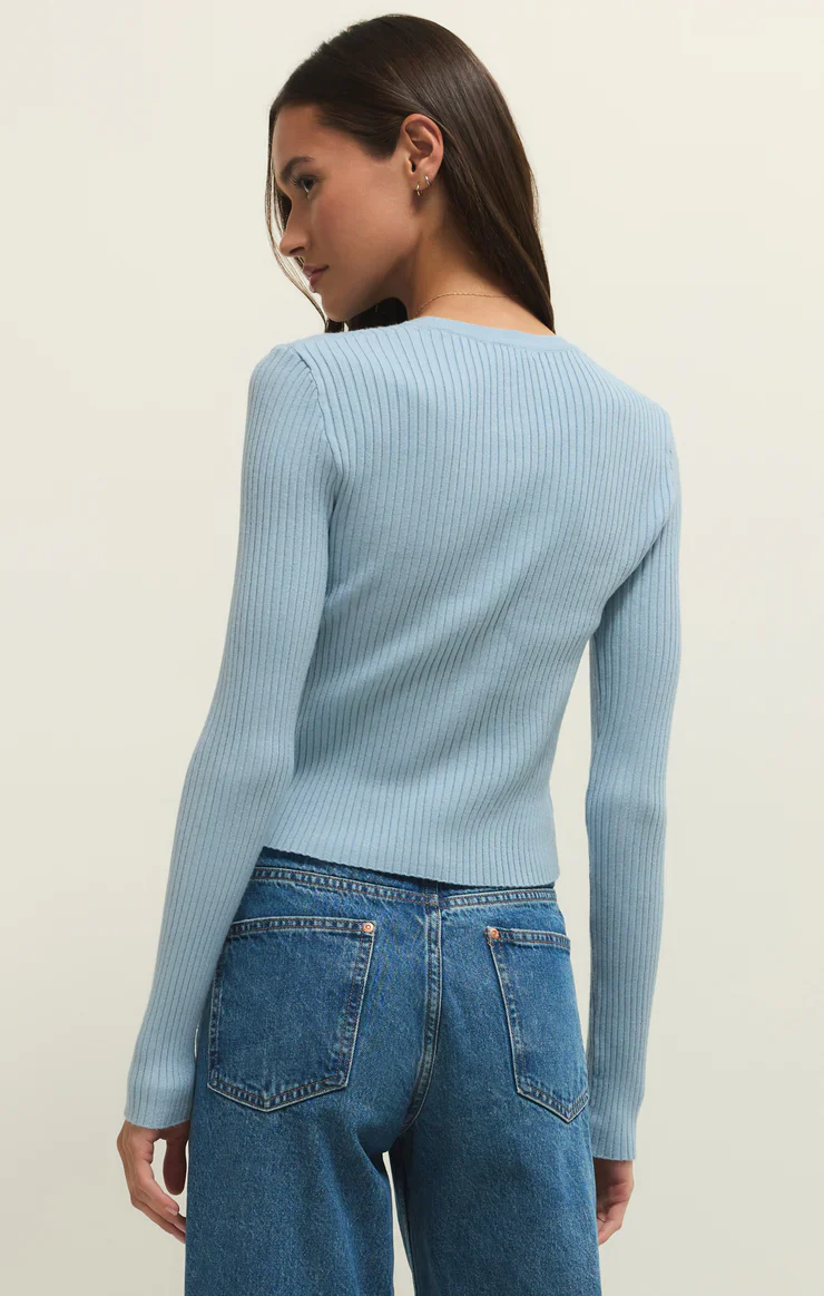 Patrice Rib Cardigan - Image 3