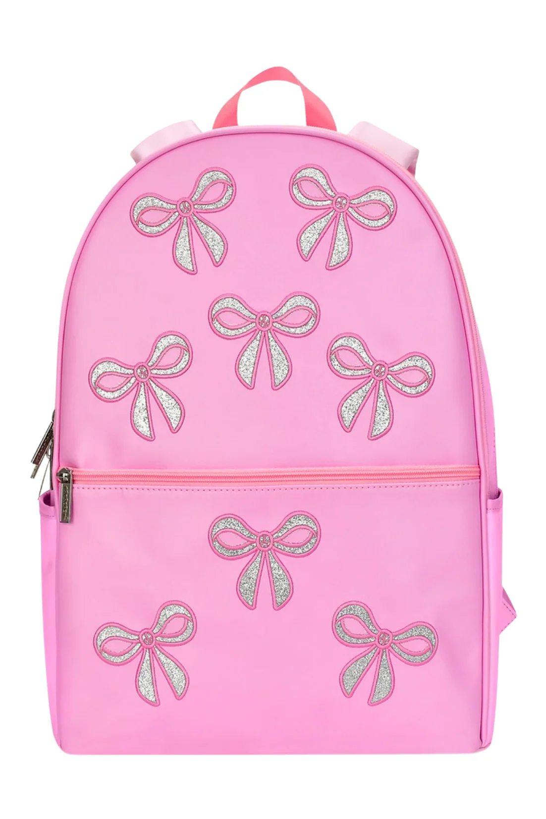 Pink Glitter Bows Backpack