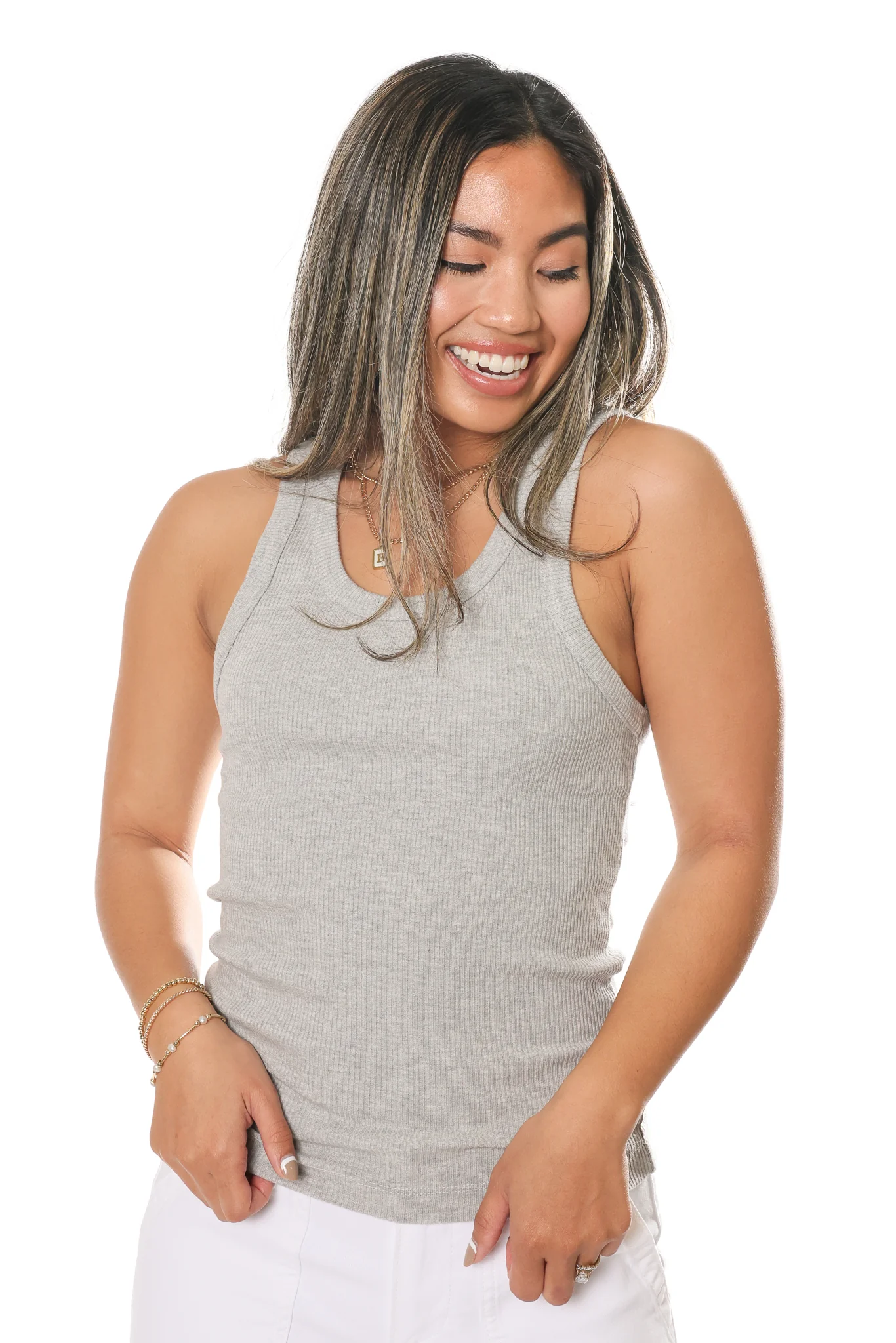 Poppy Scoop Neck Tank - Image 20