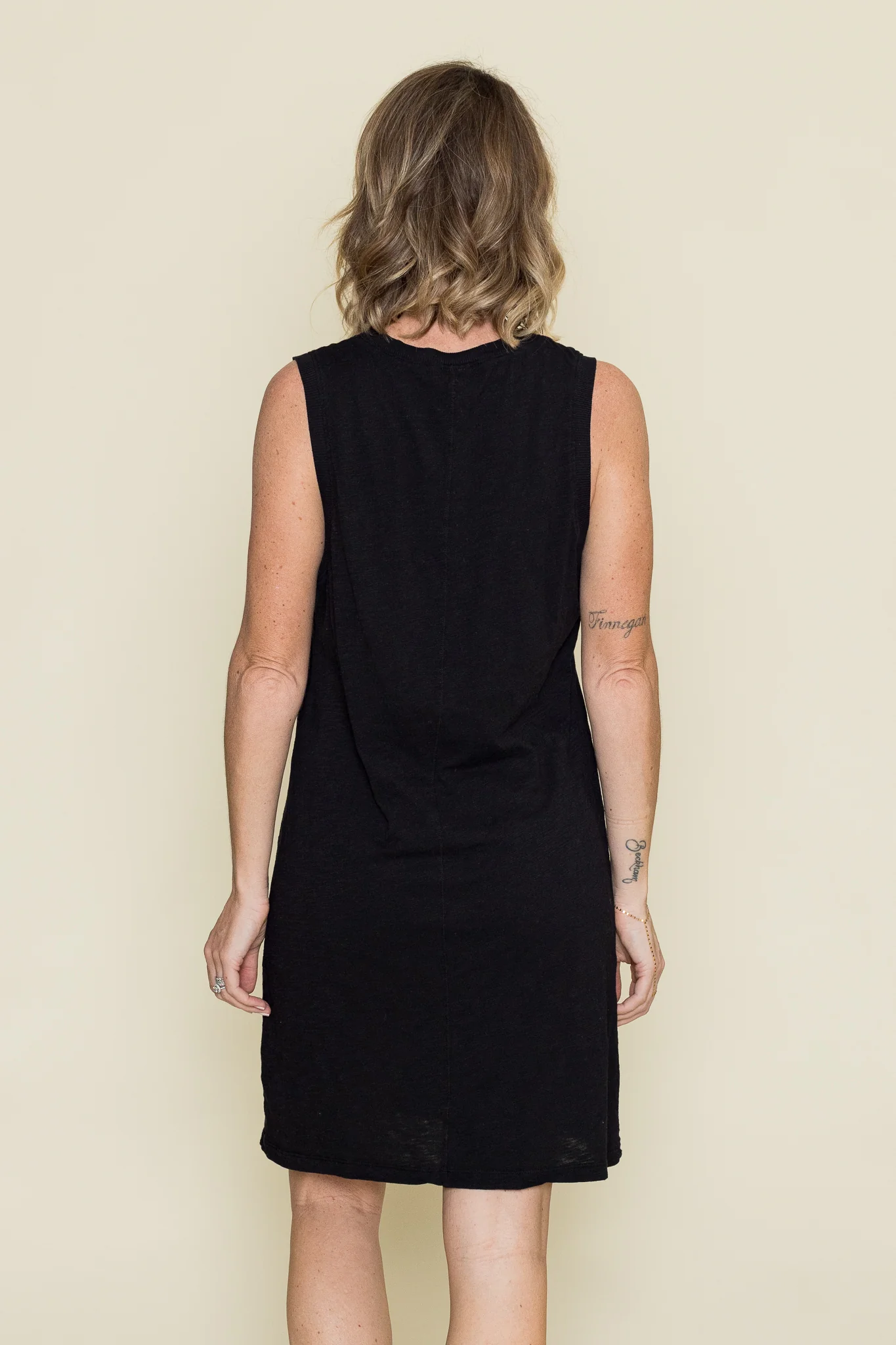 Raglan Seamed Tank Dress - Image 4