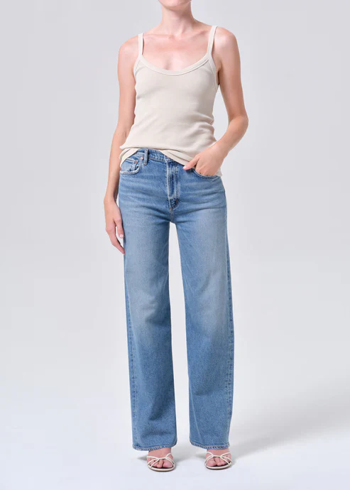 Ren Wide Leg in Measure - Image 2
