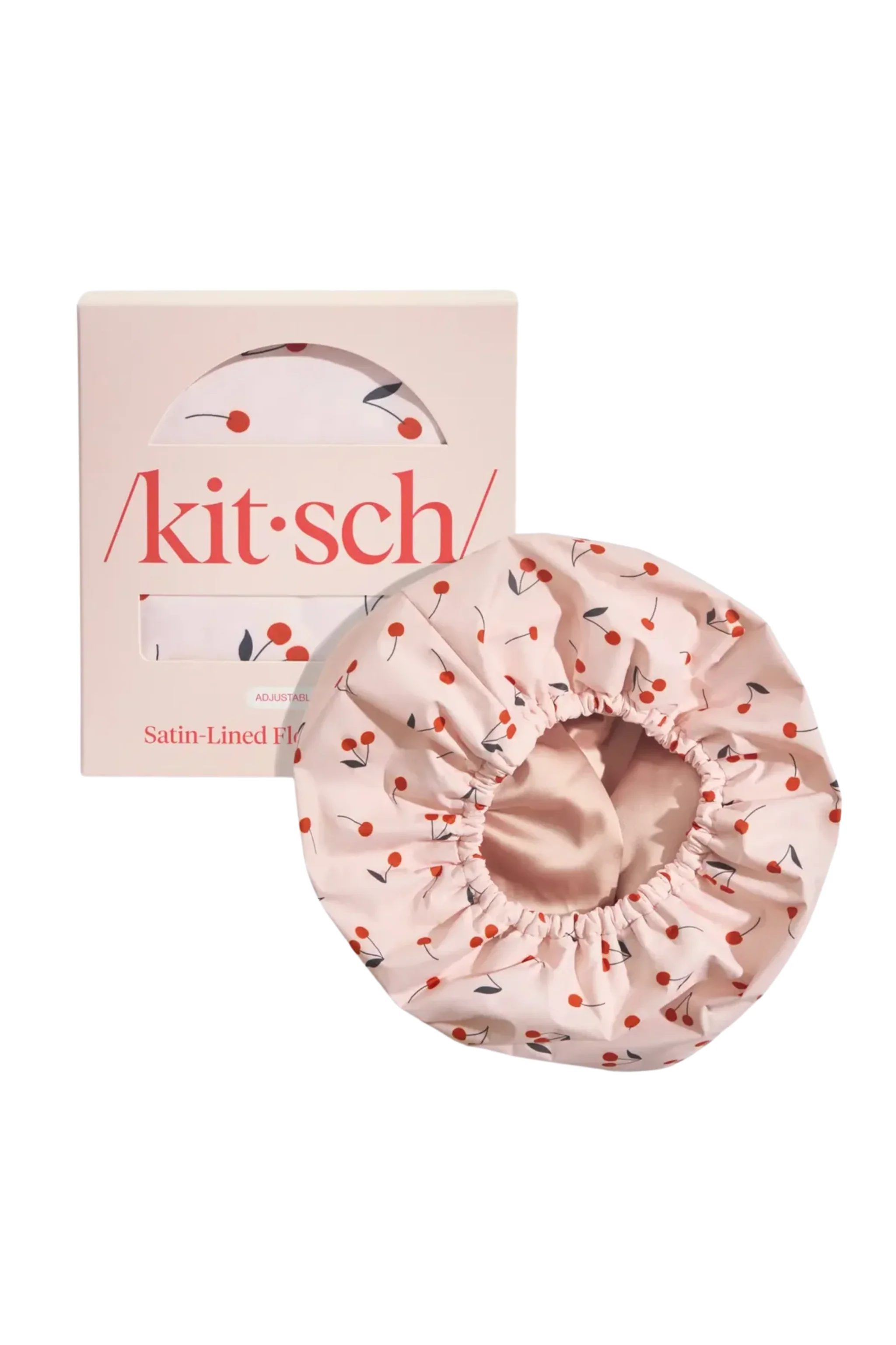 Satin-Lined Flexi Shower Cap