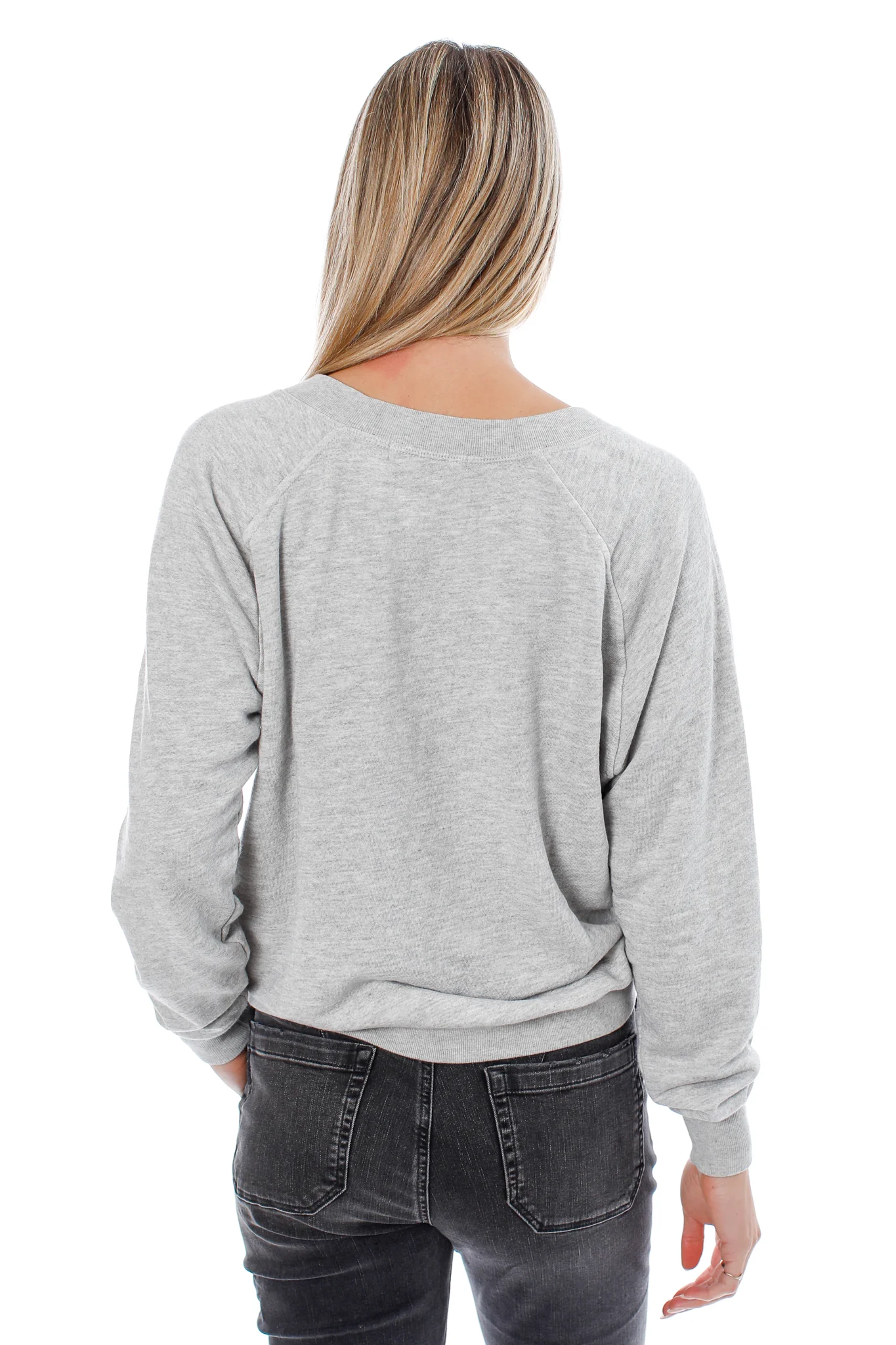Sinead V-Neck Sweatshirt - Image 11