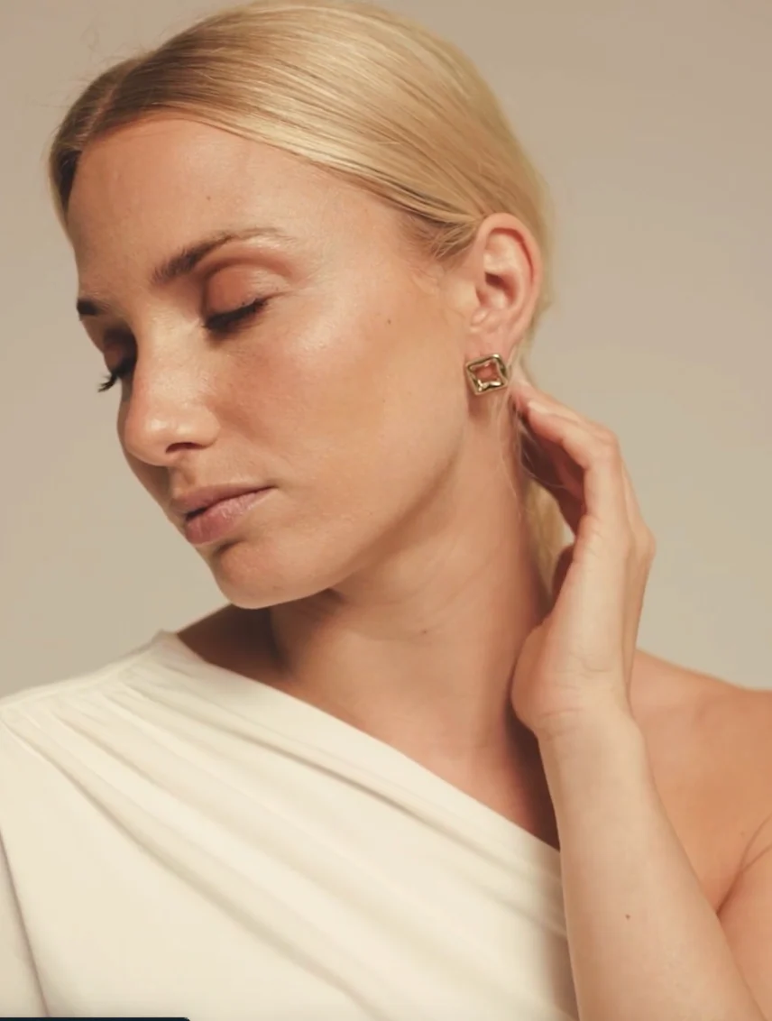 Square Stud Earring - Image 2