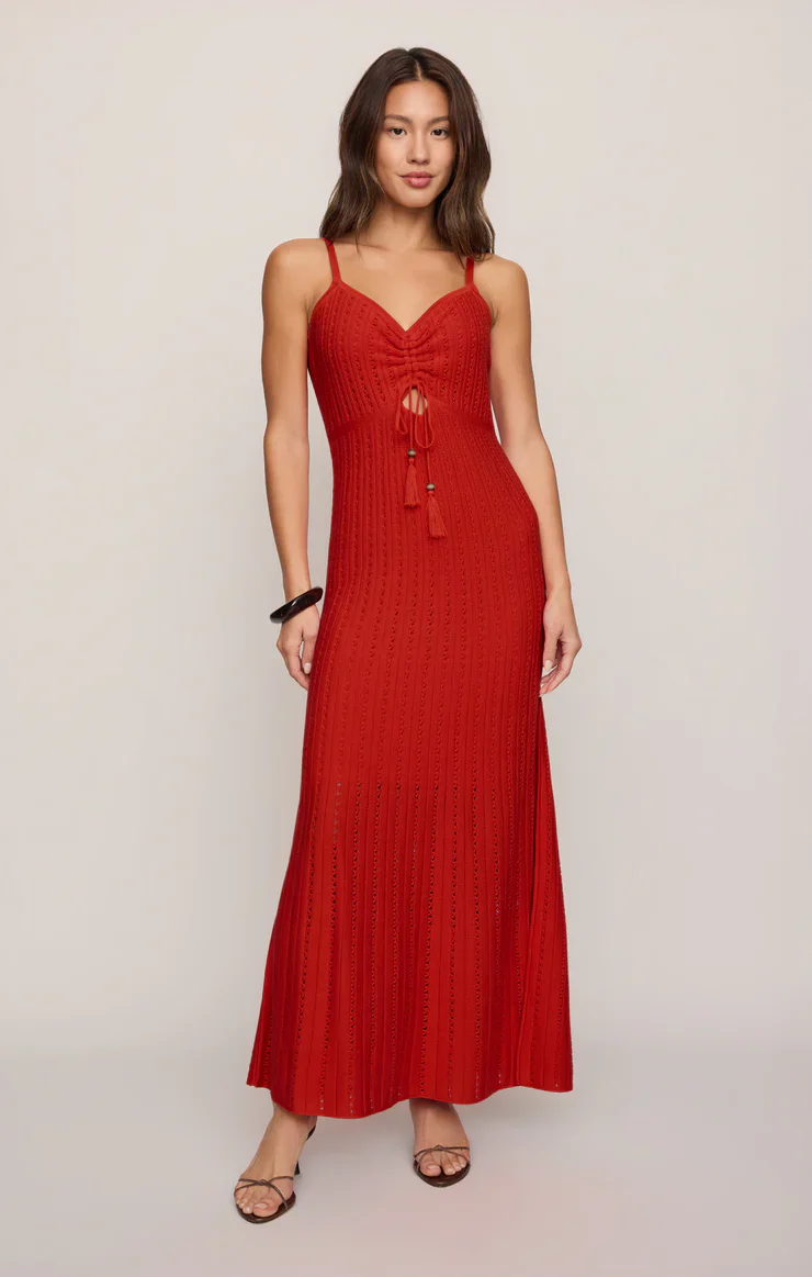 Sunda Crochet Midi Dress - Image 3