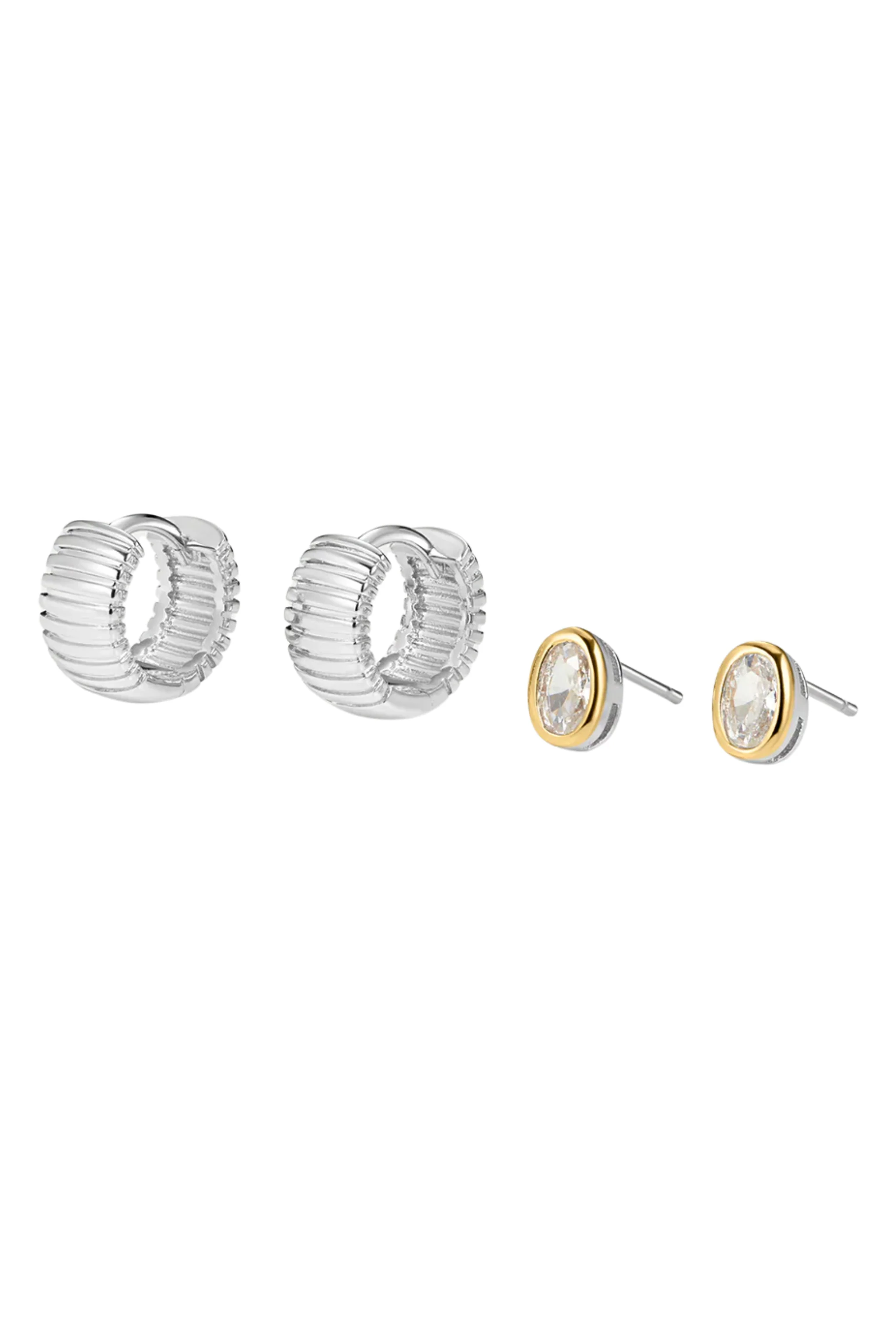 The Georgia Stone Earring Set - Image 2
