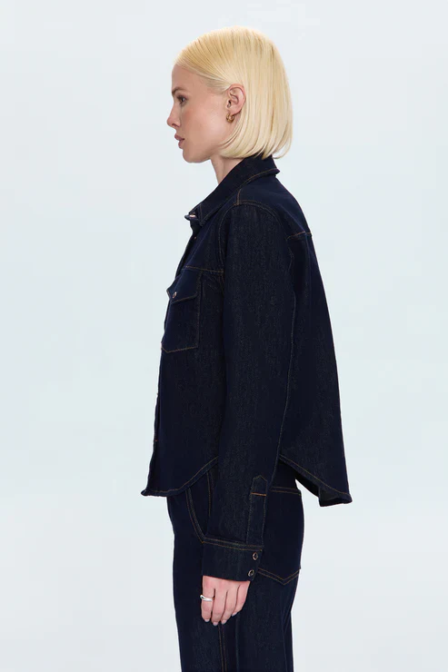 Thea Shrunken Shirt - Image 3