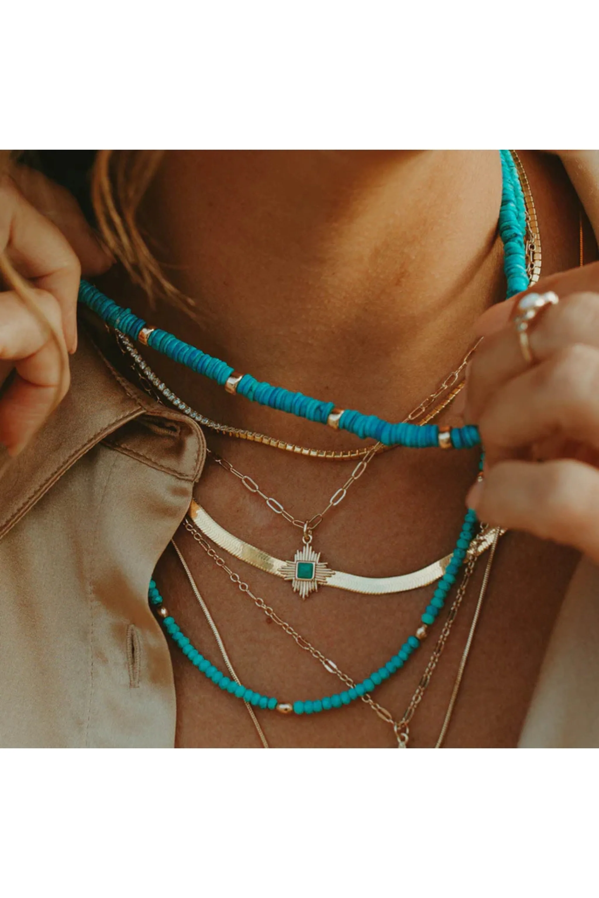 Turquoise Dream Necklace - Image 2