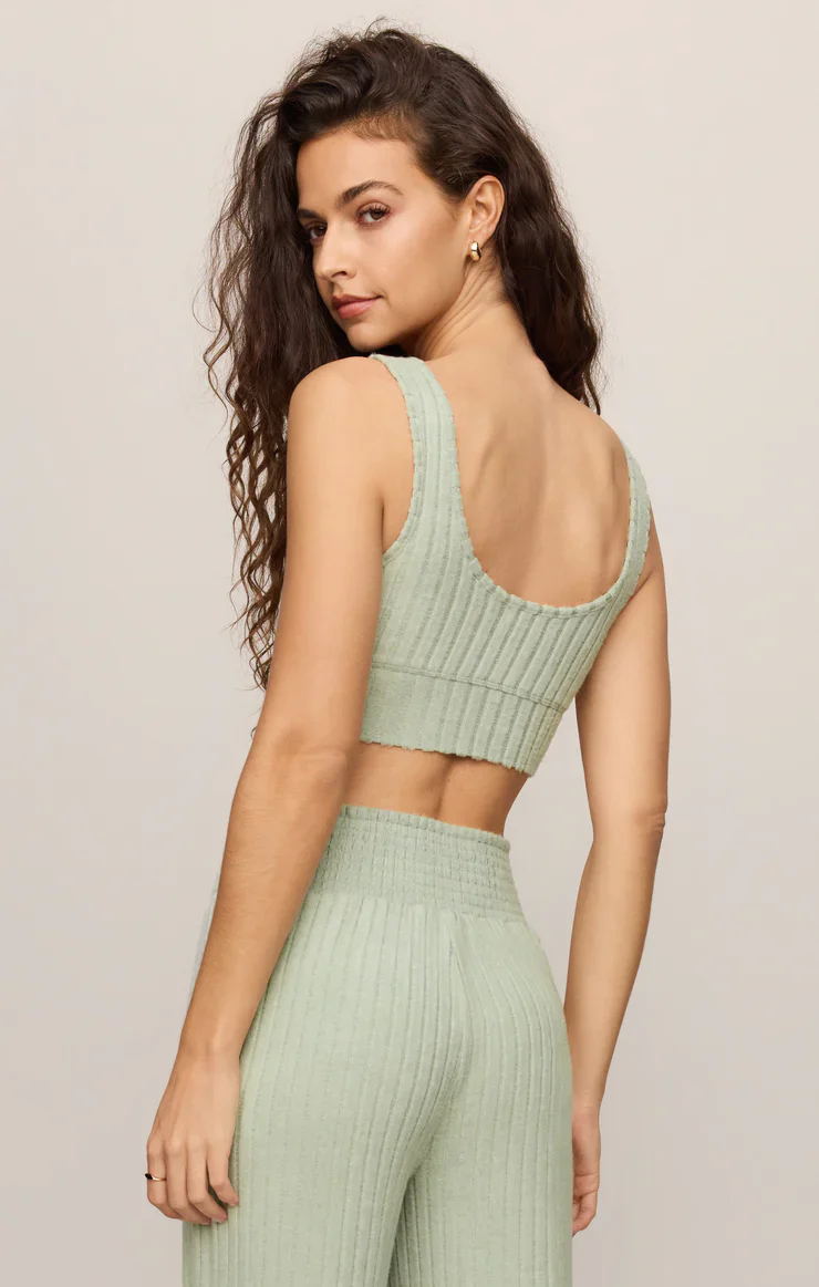 Zoe Rib Tank Bra - Image 3